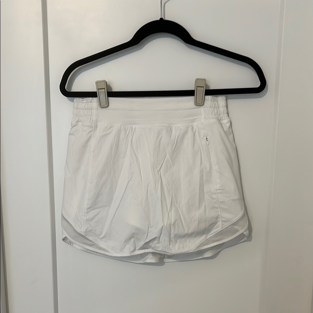 Lulu lemon white tennis skirt